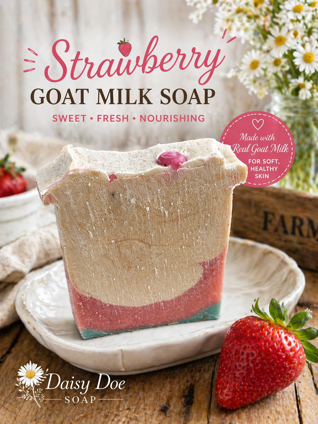 Goat milk soap