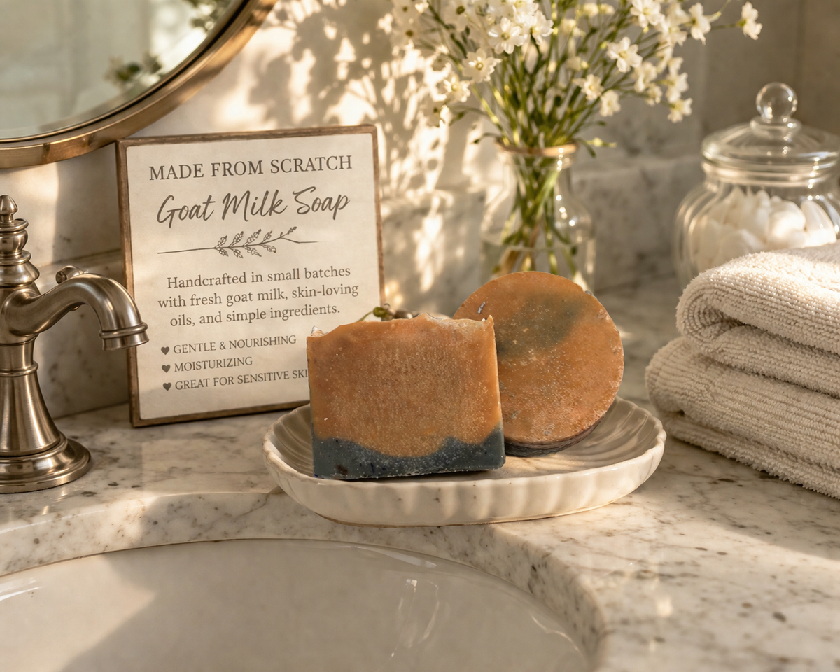 Goat milk soap