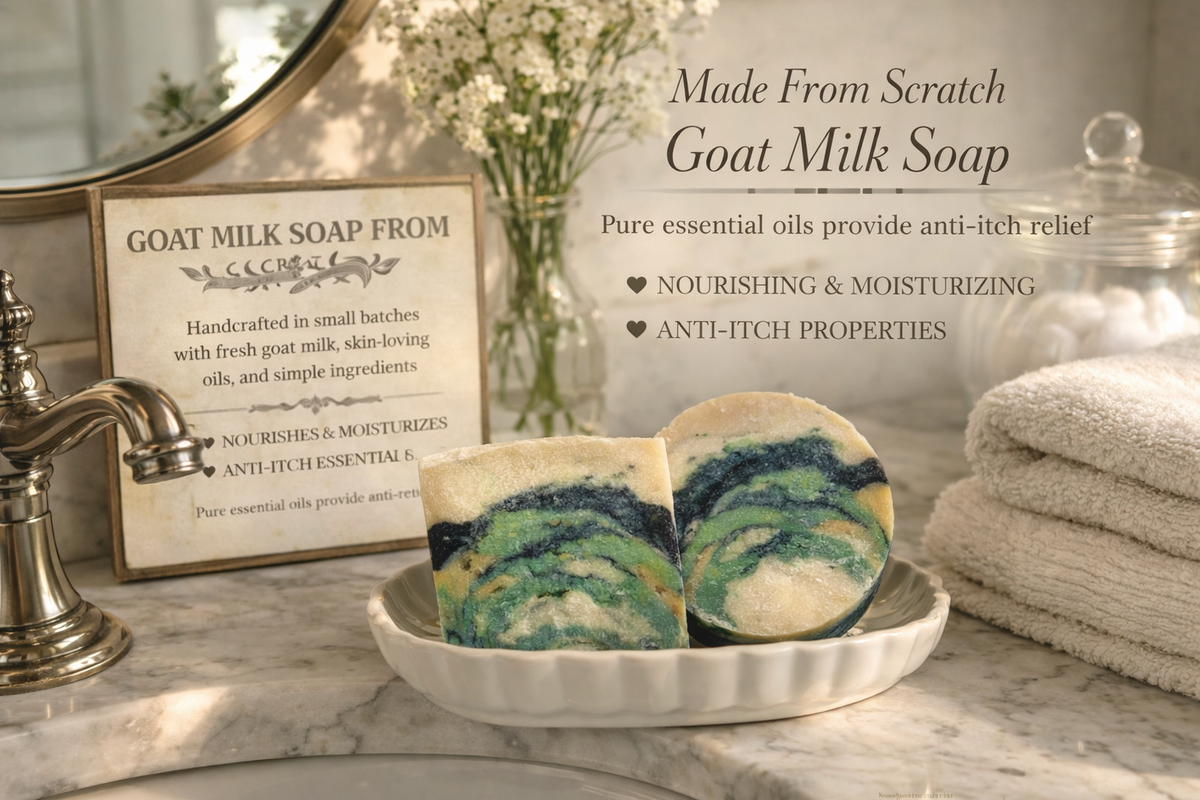Goat milk soap