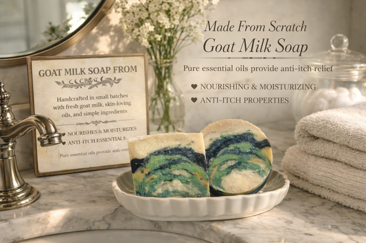 Goat milk soap